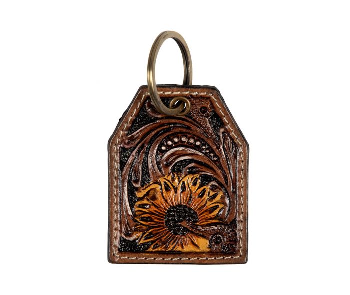 Prairie Sunflower Keychain