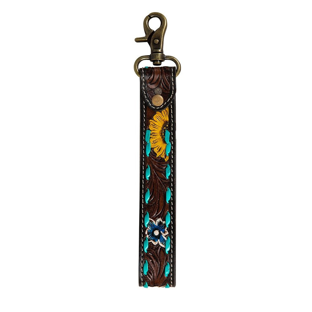 Sunflower Sunrise Key Wristlet