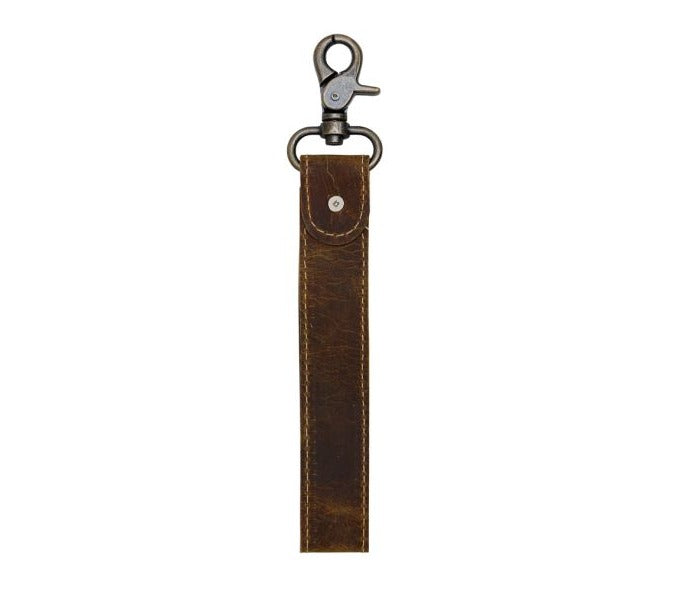 Tanned Key Wristlet