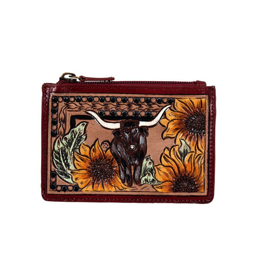 Where Longhorns Graze Coin Purse