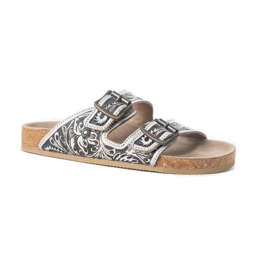 Mesa Scroll Sandals