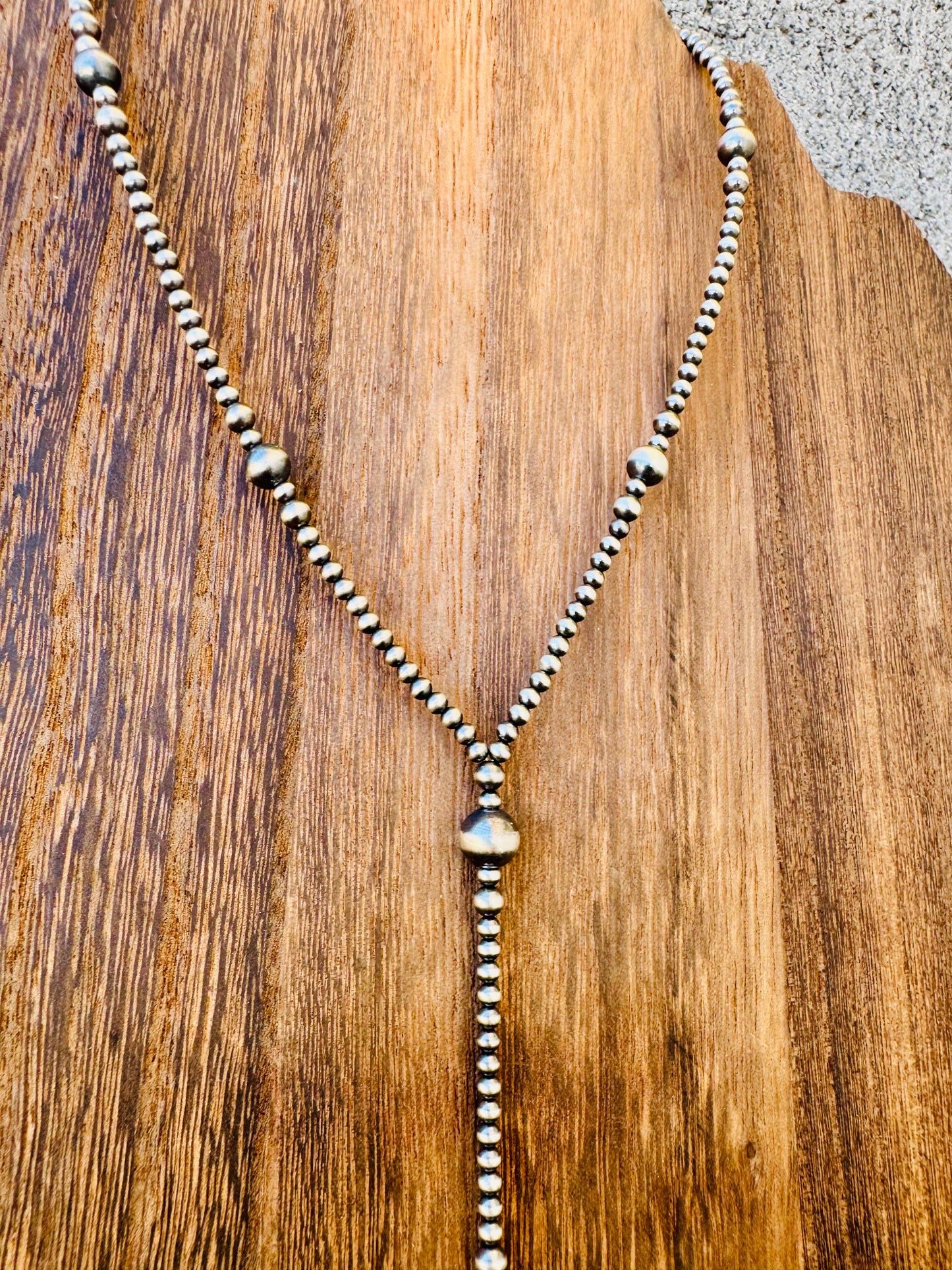 Navajo Pearl Lariat