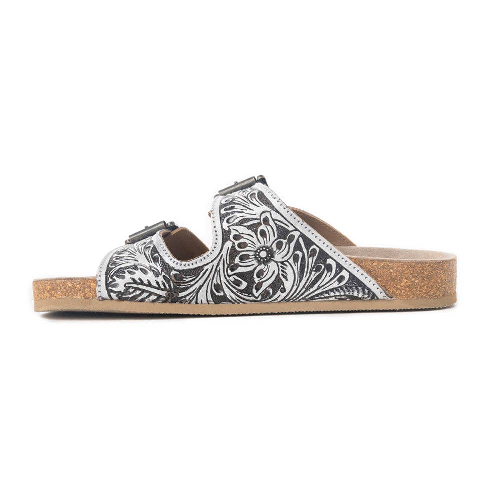 Mesa Scroll Sandals