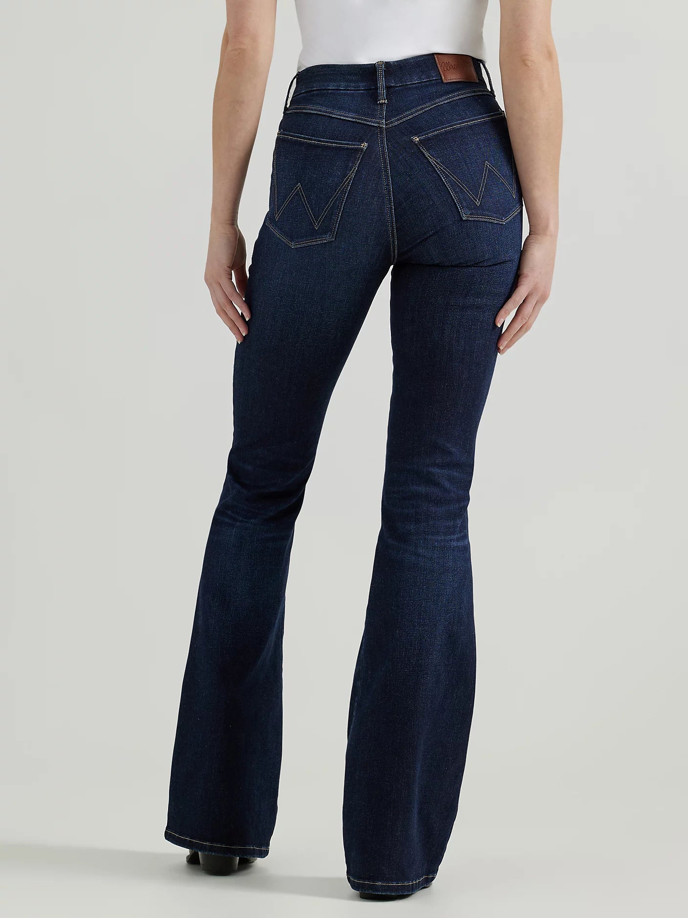 Wrangler® Bespoke High Rise Flare Jean in Madilyn