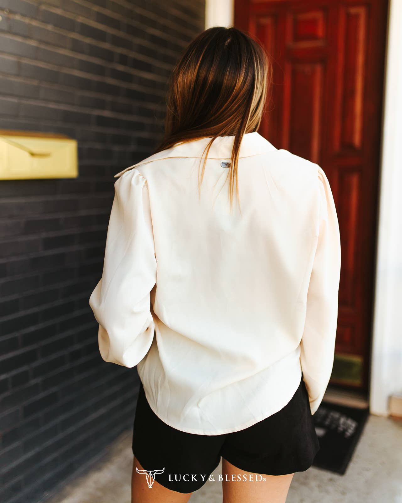Cream Puff Sleeve Shirt