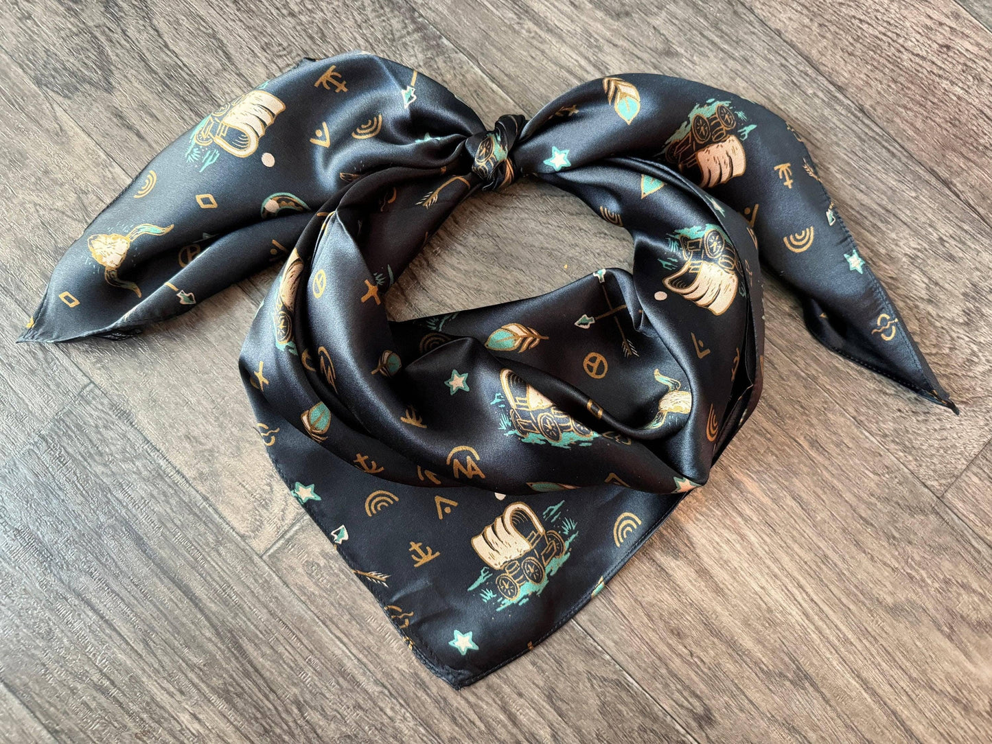 Going West 100% Silk Wild Rag