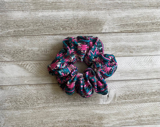 Aztec Large Scrunchie