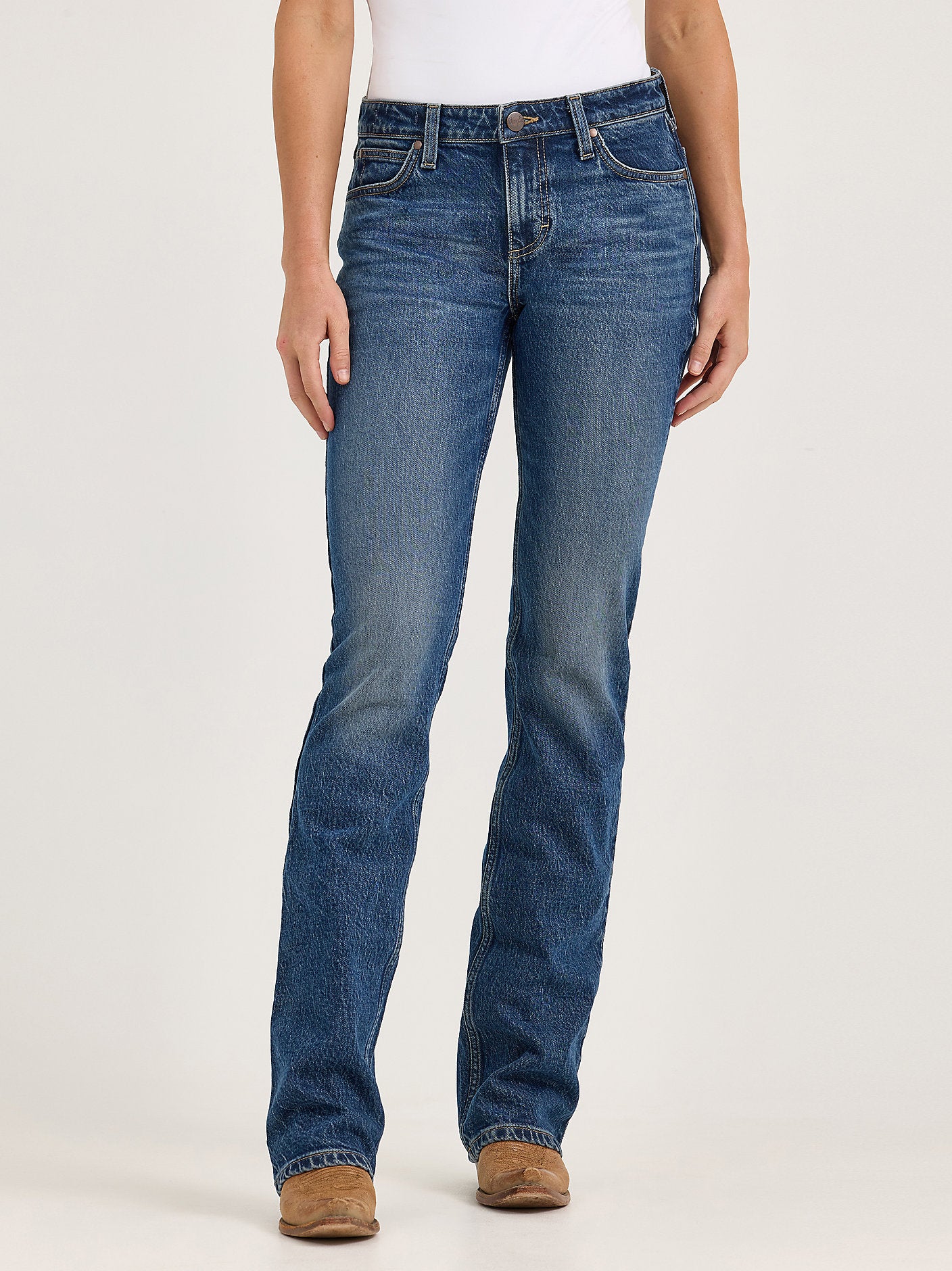 Wrangler Retro® Mae Mid Rise Bootcut Jean
