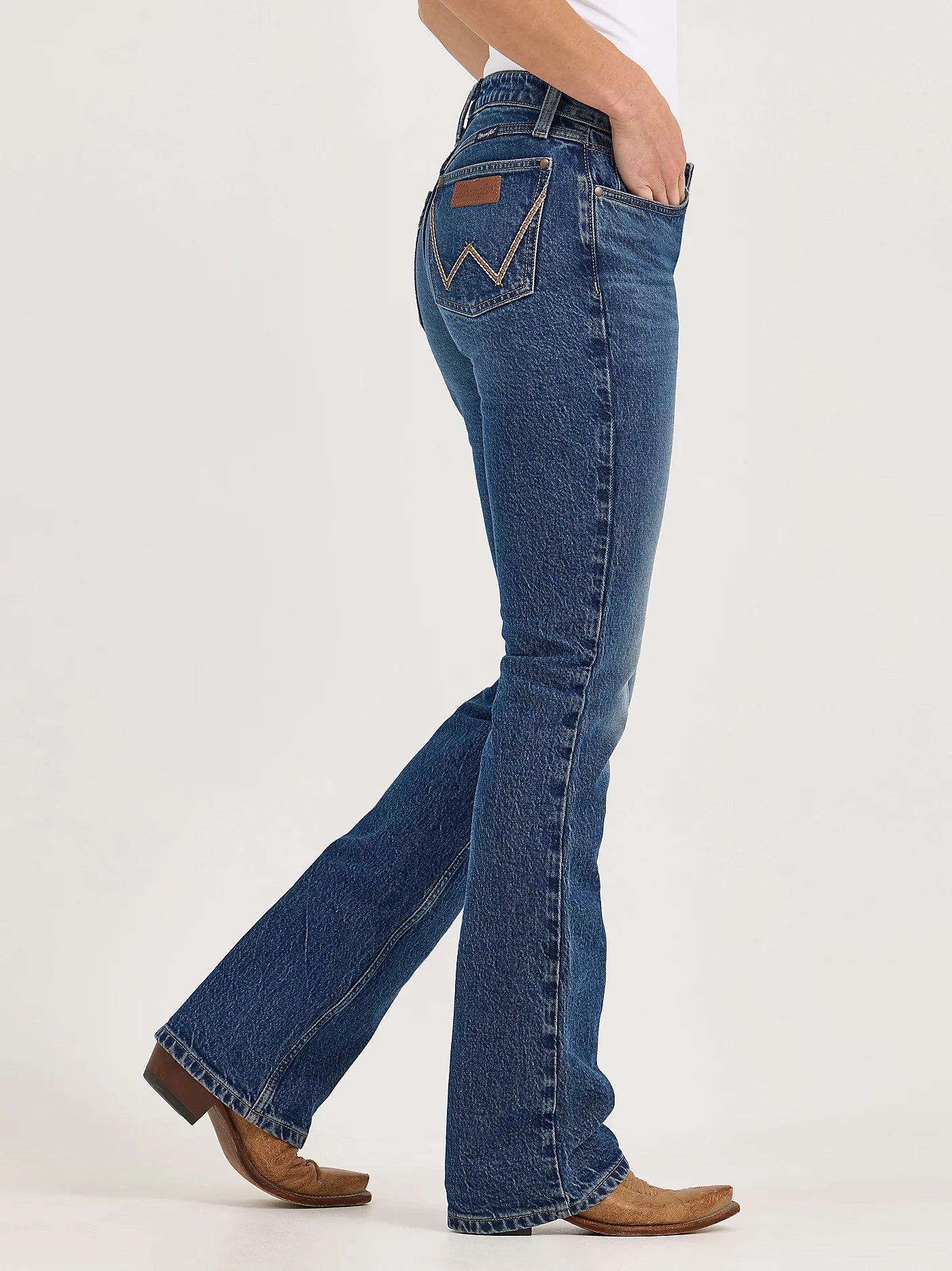 Wrangler Retro® Mae Mid Rise Bootcut Jean