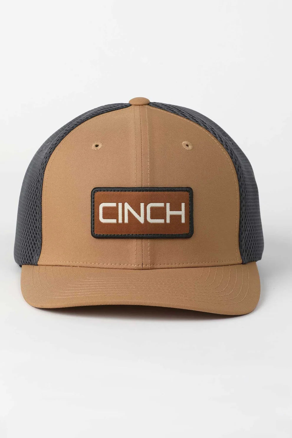 Cinch Brown Flexfit Trucker Cap