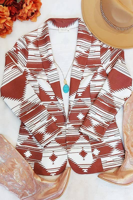 Sunrise Aztec Blazer